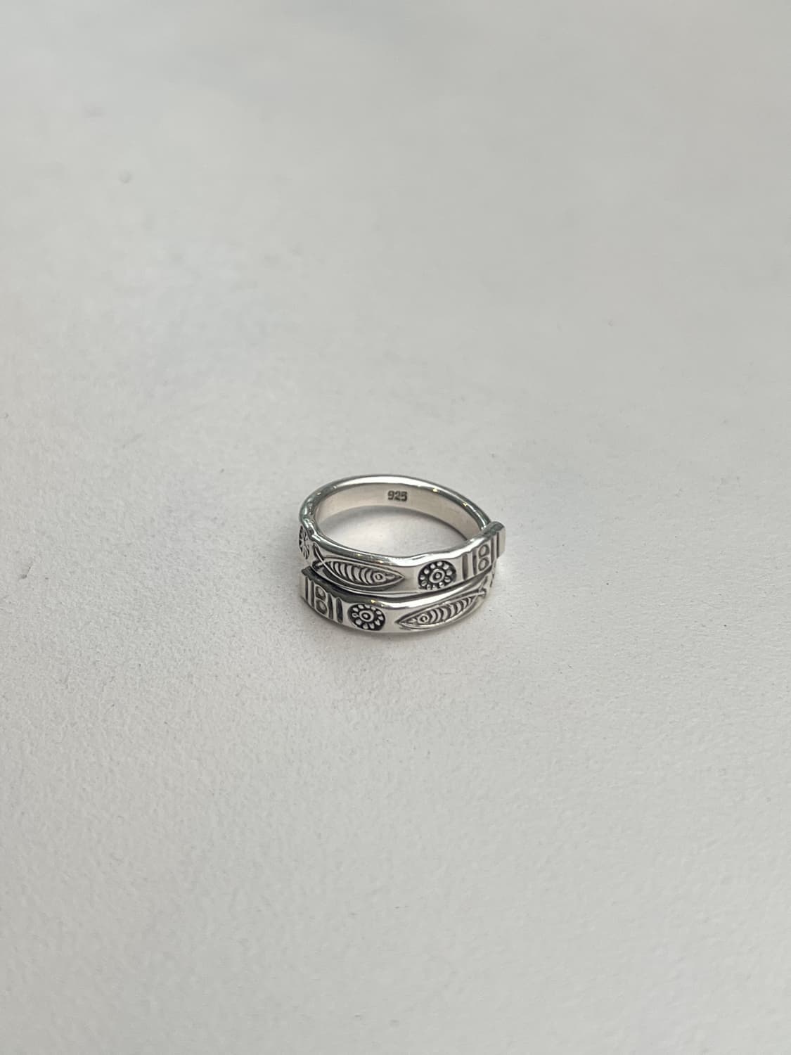 vintage native silver925 open ring 상품이미지1