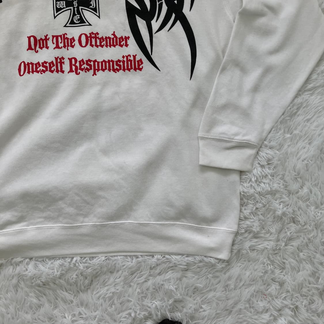 빈티지 로드 스트리트 프린팅 맨투맨 959 y2k 스트릿 갸루 펑키 일본 상품이미지4