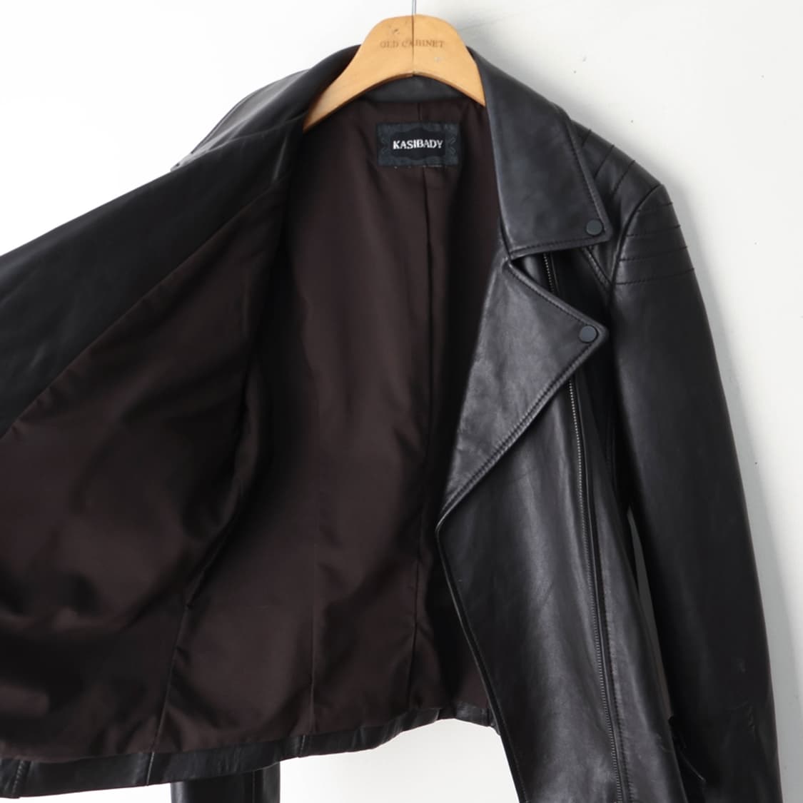 55/카시바디 양가죽 집업 자켓 상품이미지5