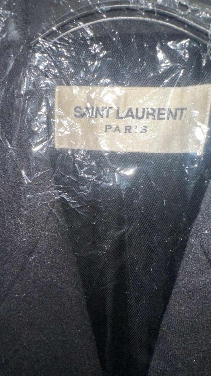 생로랑 더블브레스티드 울코트 46size 상품이미지3