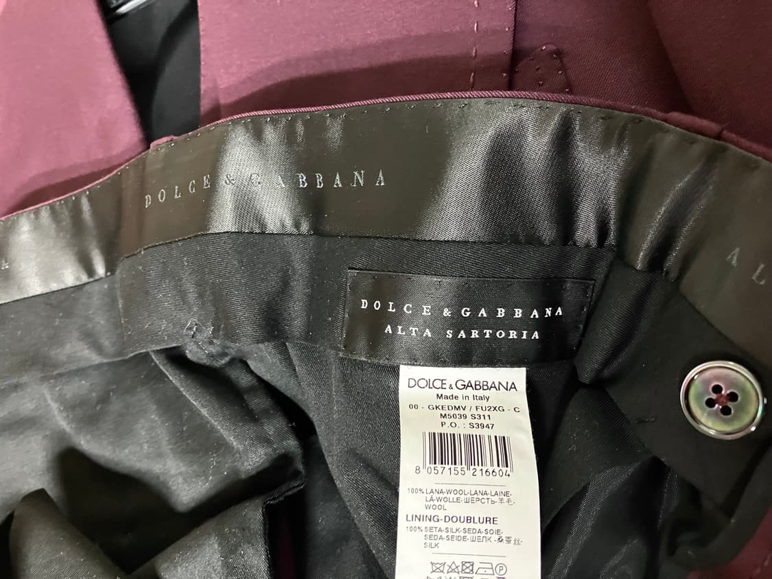 돌체앤가바나 사르토리아 쓰리피스 수트 상품이미지8