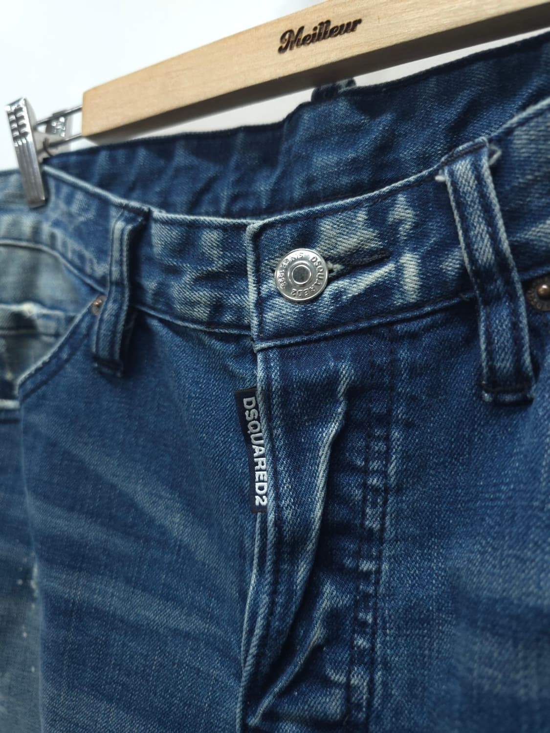 디스퀘어드2 오렌지 롤업 워싱진 ( 46/ 30~32 ) 상품이미지3