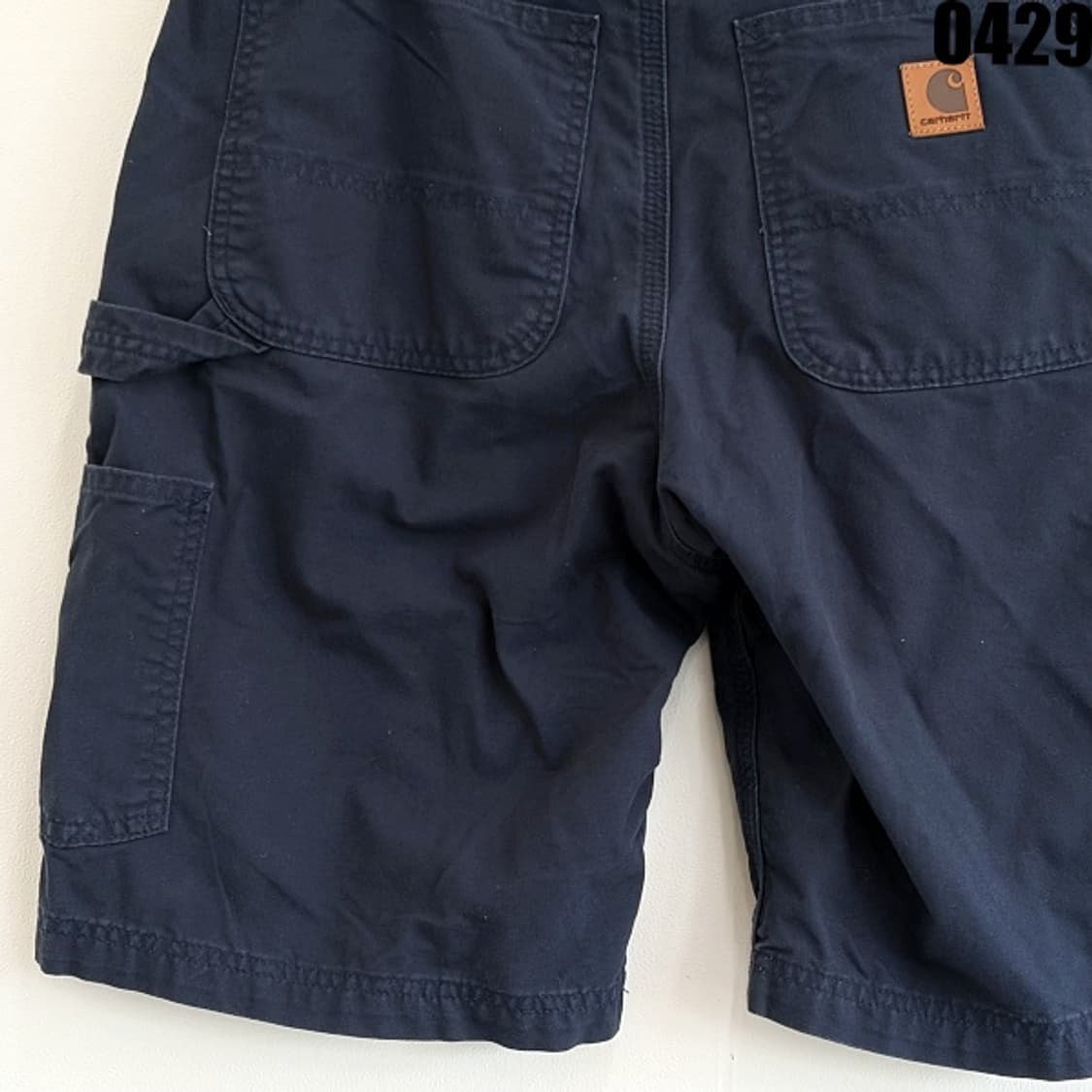 칼하트 B147 NVY 오리지널핏 워크 쇼츠 32 0429 상품이미지10