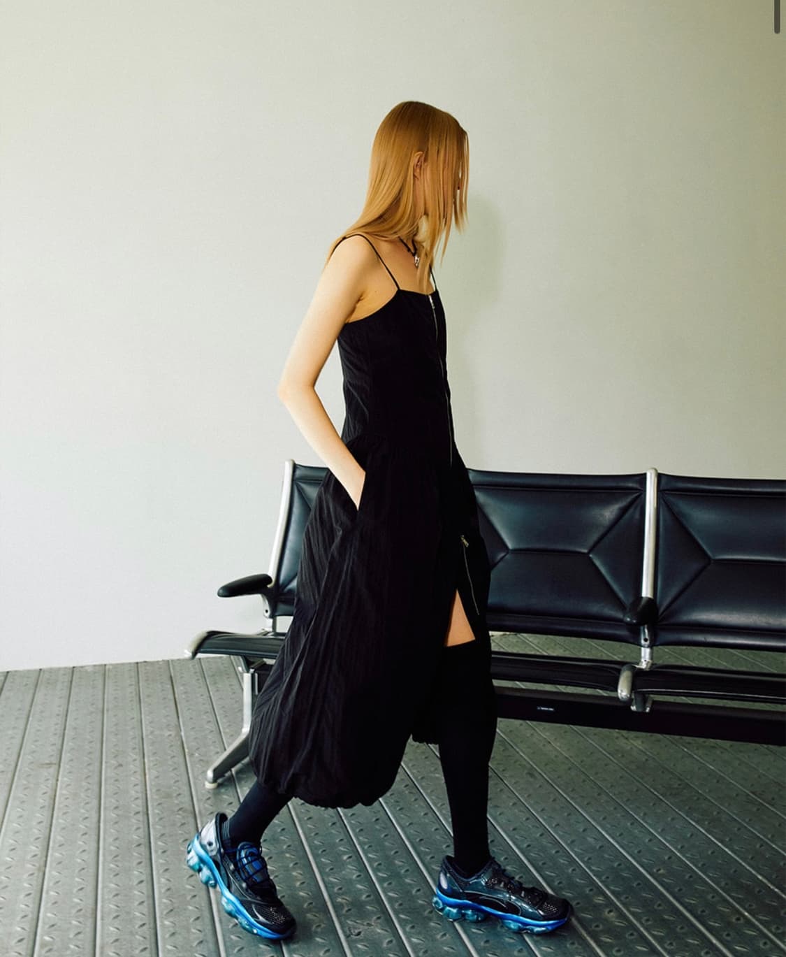 Lcdc zip front sleeveless dress 상품이미지2