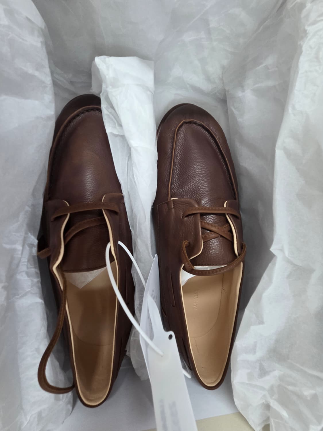 SOFT LEATHER DECK SHOE BROWN 상품이미지1