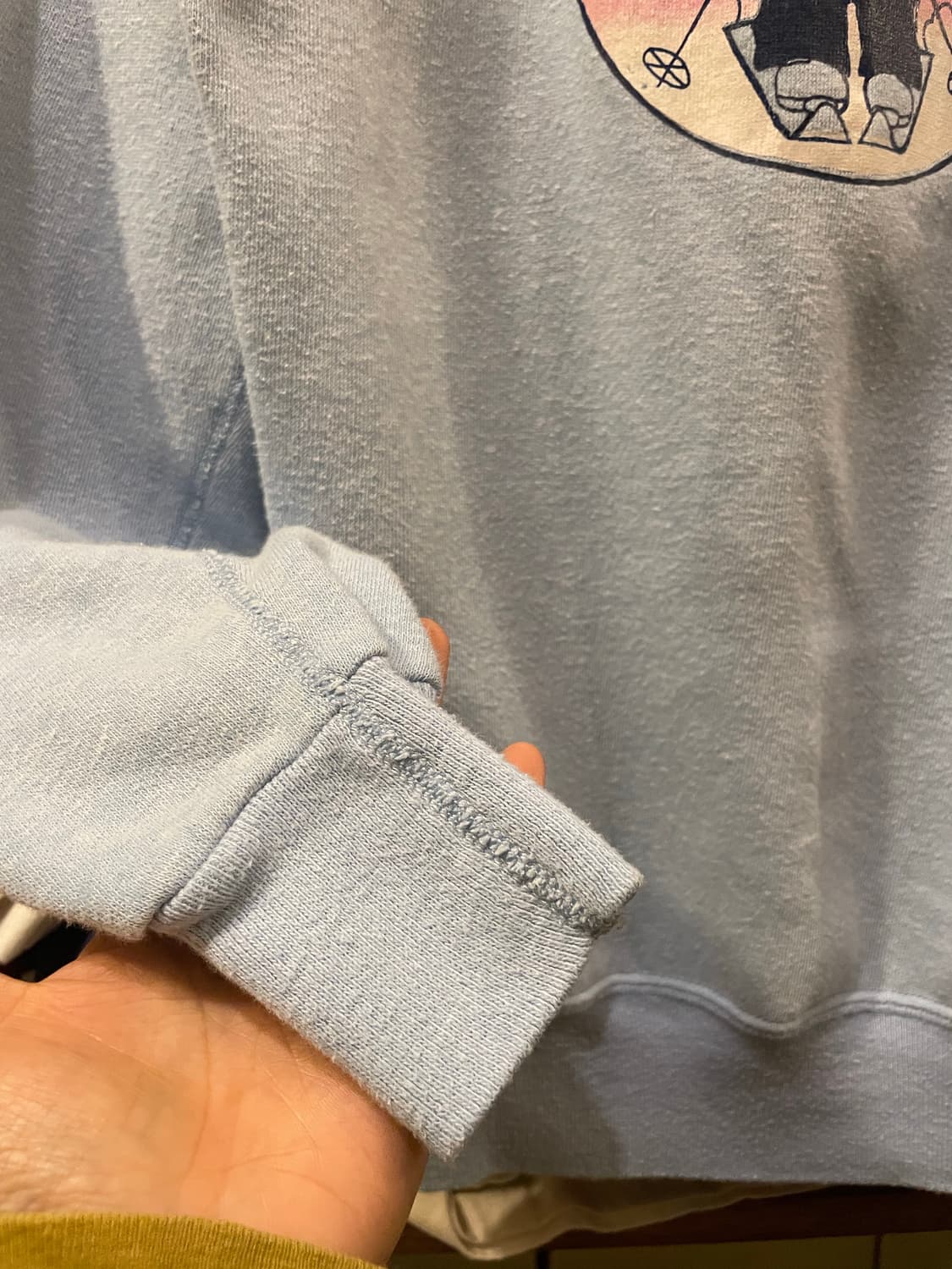 1980's Vintage Graphic Raglan Sweatshirt 상품이미지6