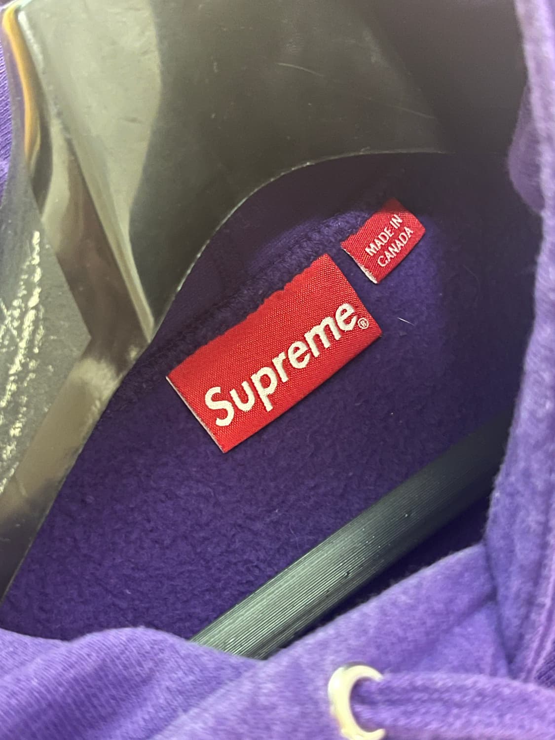 슈프림 s로고 후드티 퍼플 상품이미지7