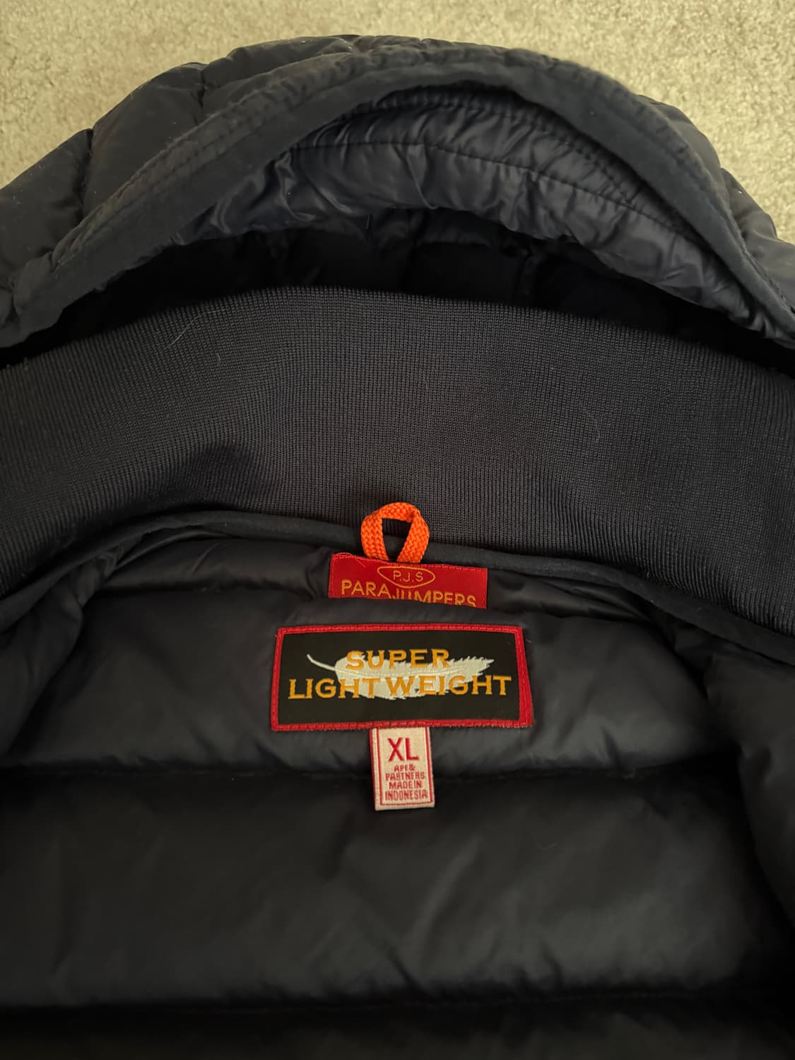 파라점퍼스 후드경량패딩 상품이미지6