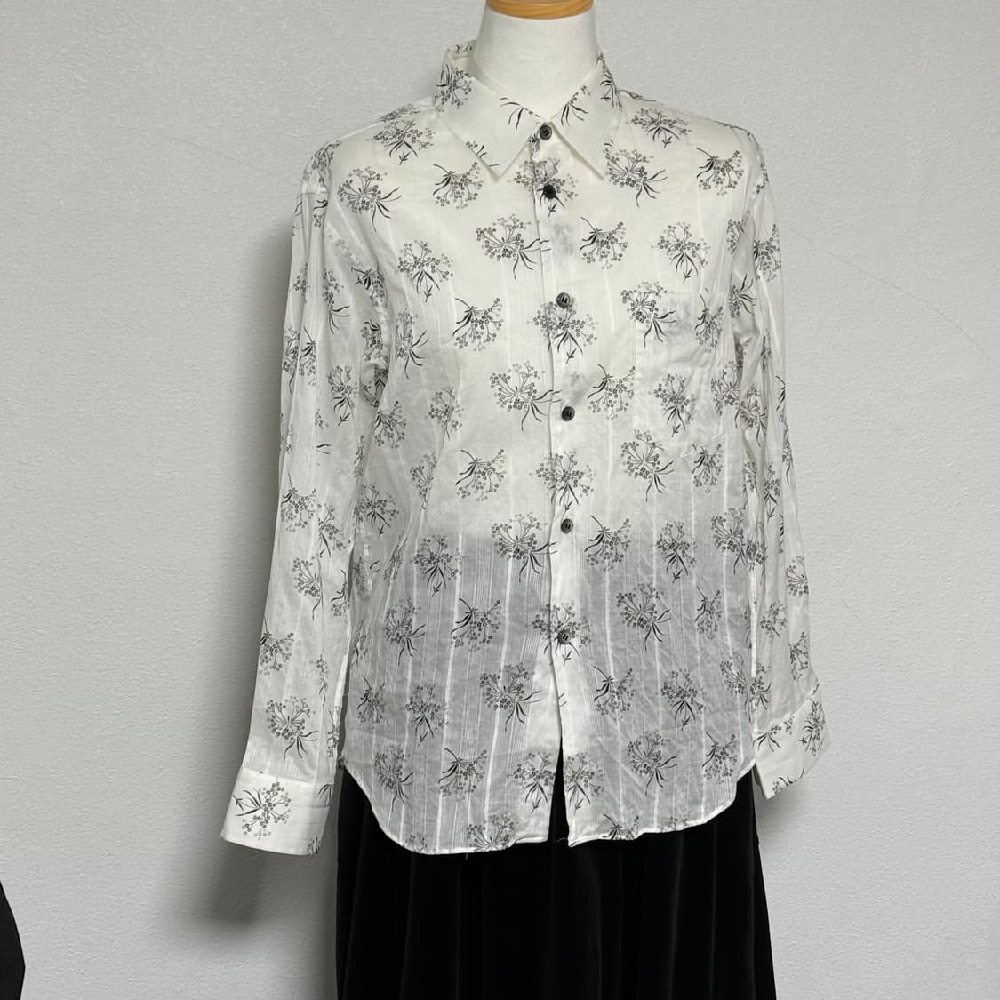 22ss 타오 꼼데가르송 플라워 블라우스 s 상품이미지1