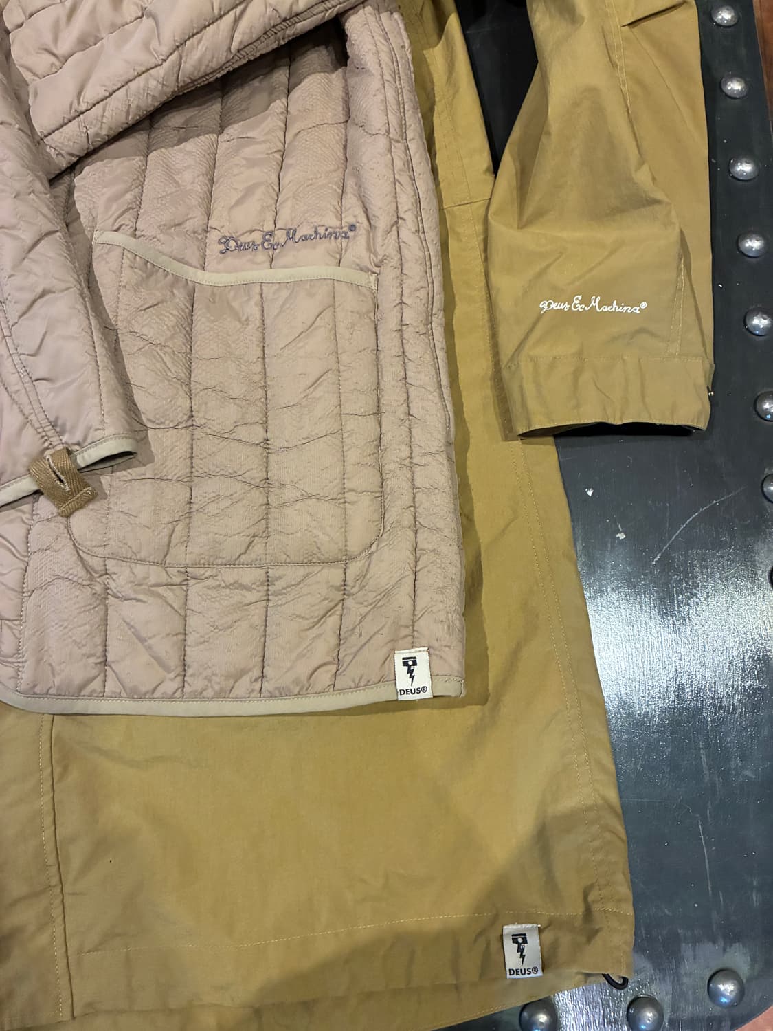 S-M) 데우스엑스마키나 야상 파카 브라운 상품이미지4