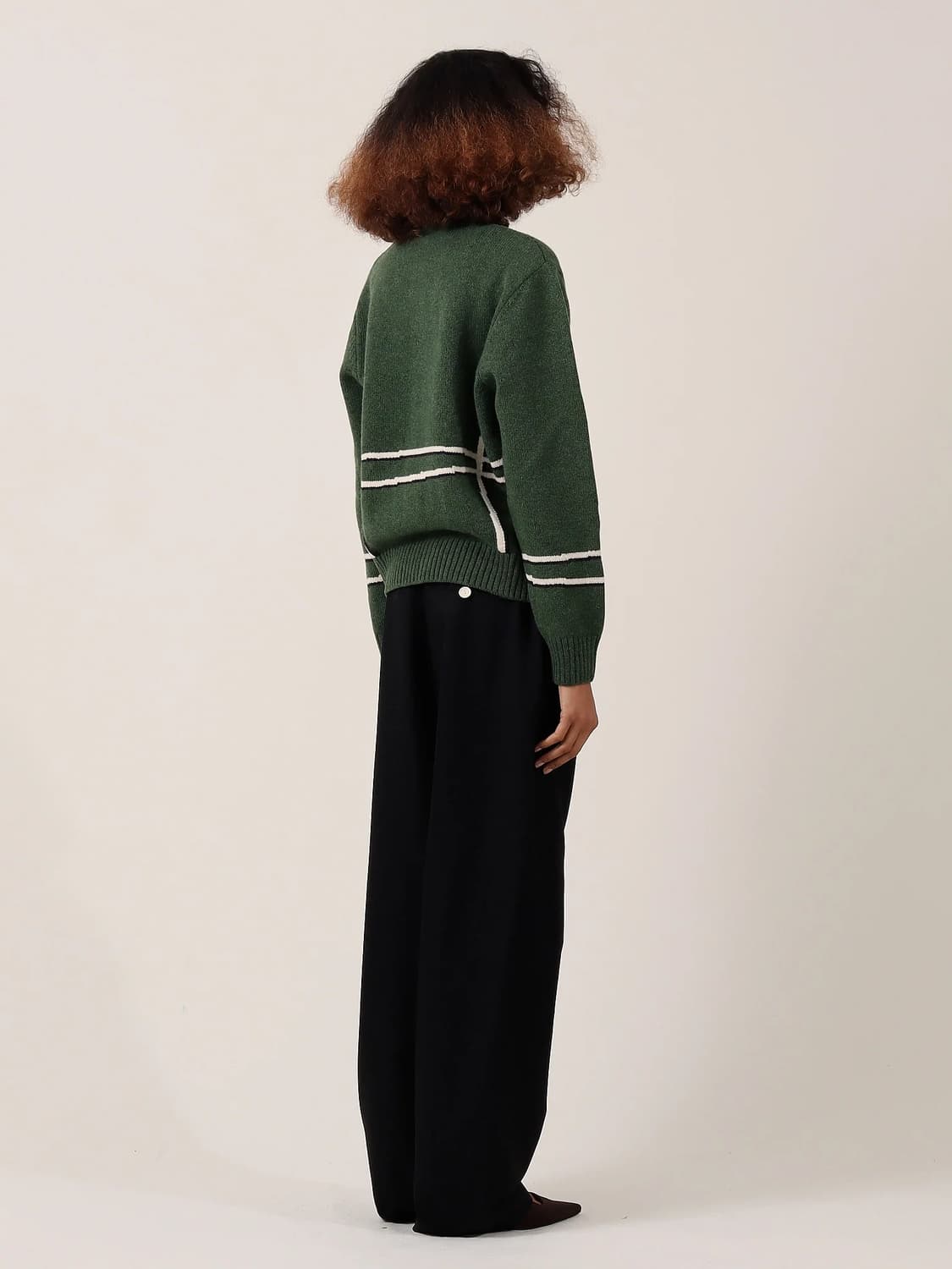 [S,M]S.S 달리 Cyril' Lamb Motif 가디건/그린 상품이미지5