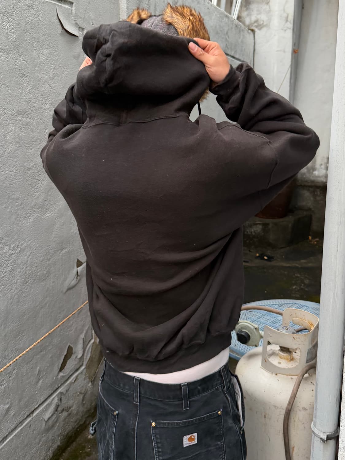 90‘s 러셀 후드집업 상품이미지4