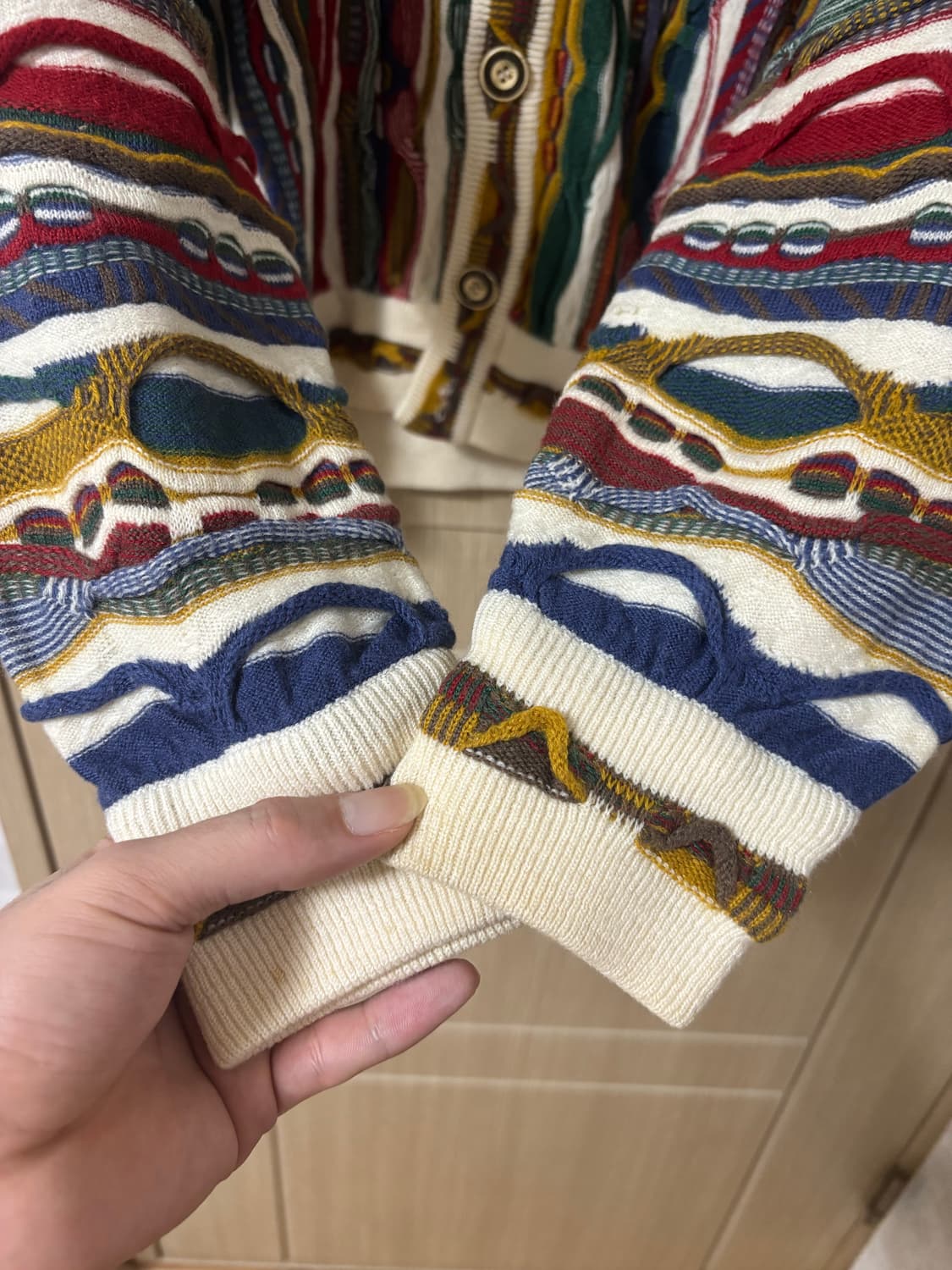 미쏘니 케이블니트 가디건 상품이미지6