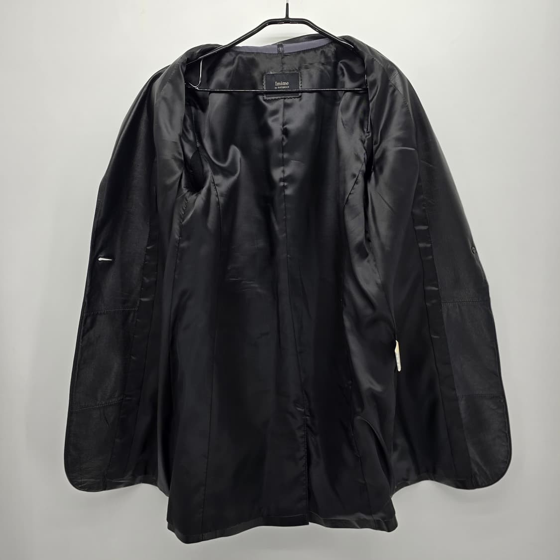 Imime 블랙 양 가죽 코트 56 *사용감 확인*  상품이미지9