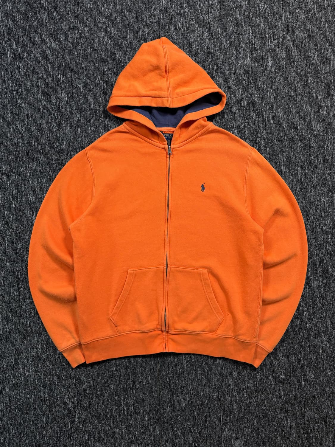 폴로 오렌지 후드집업 상품이미지3