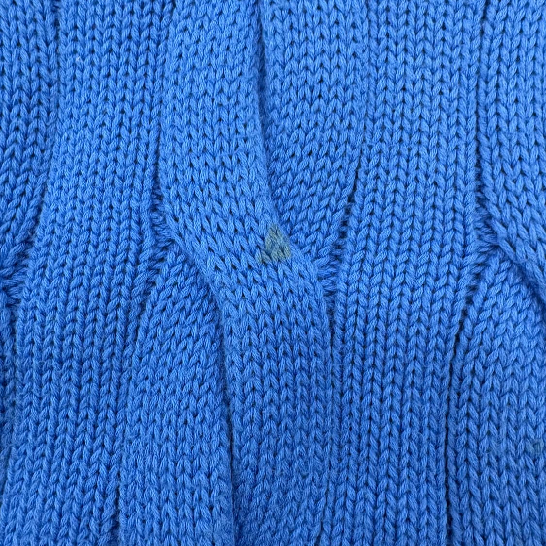 (90)폴로 랄프로렌 케이블 니트 블루 상품이미지6