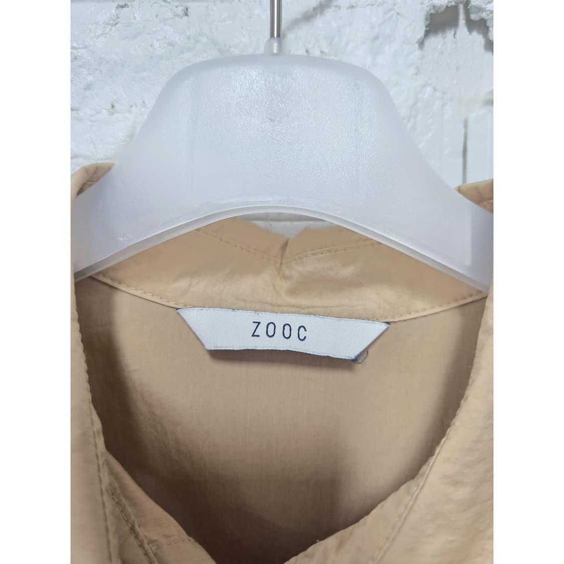 20s 주크 ZOOC 셔츠 원피스 L 베이지 상품이미지2