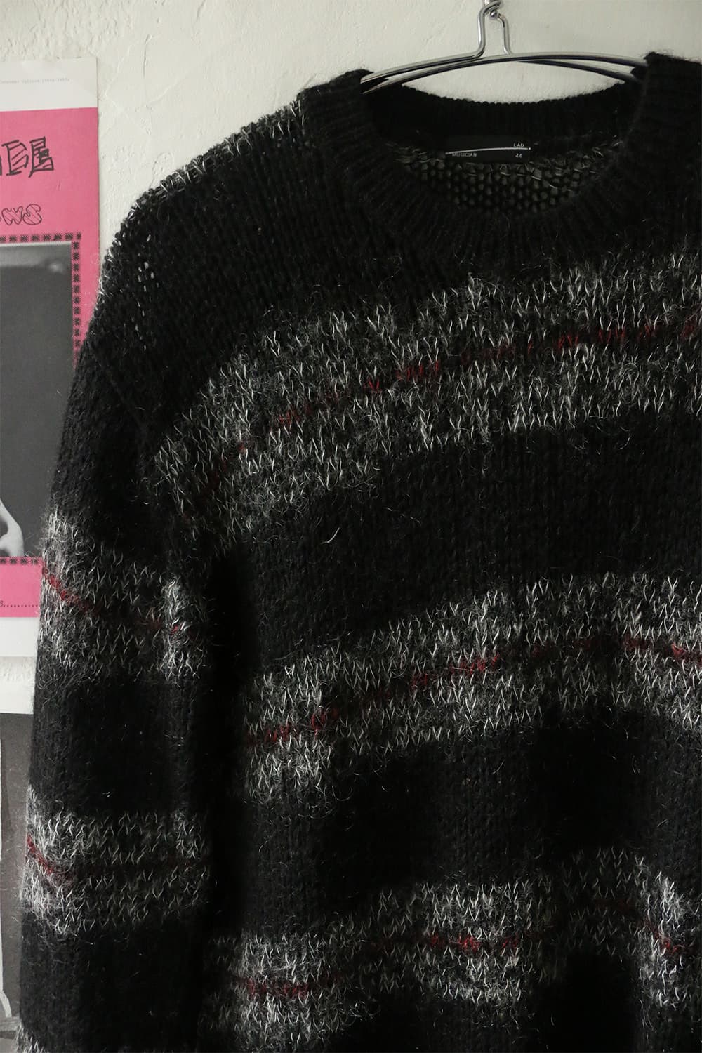 라드뮤지션 모헤어 스트라이프 스웨터 상품이미지4