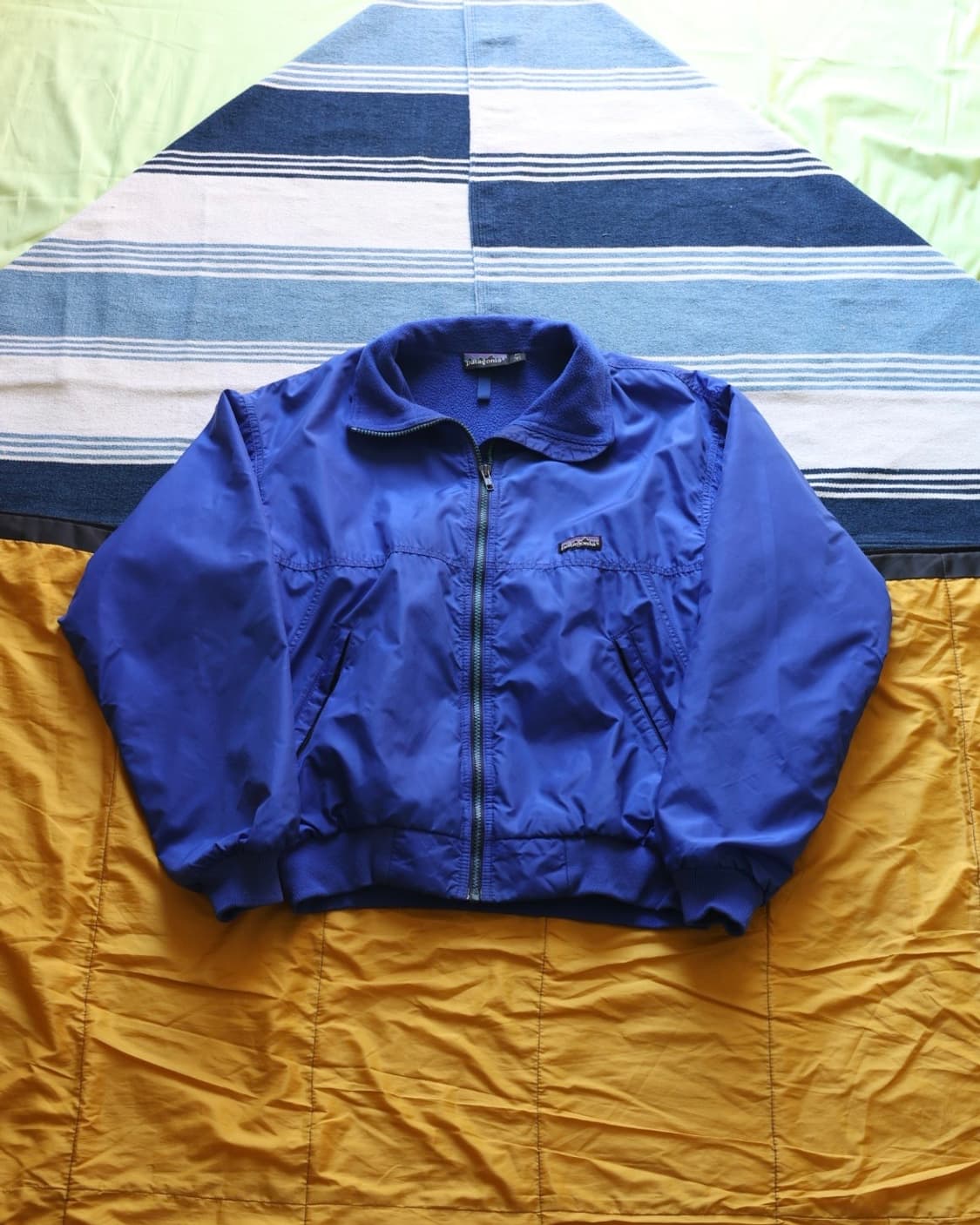 파타고니아 90s 쉘드 신칠라 자켓 네이비M 상품이미지1