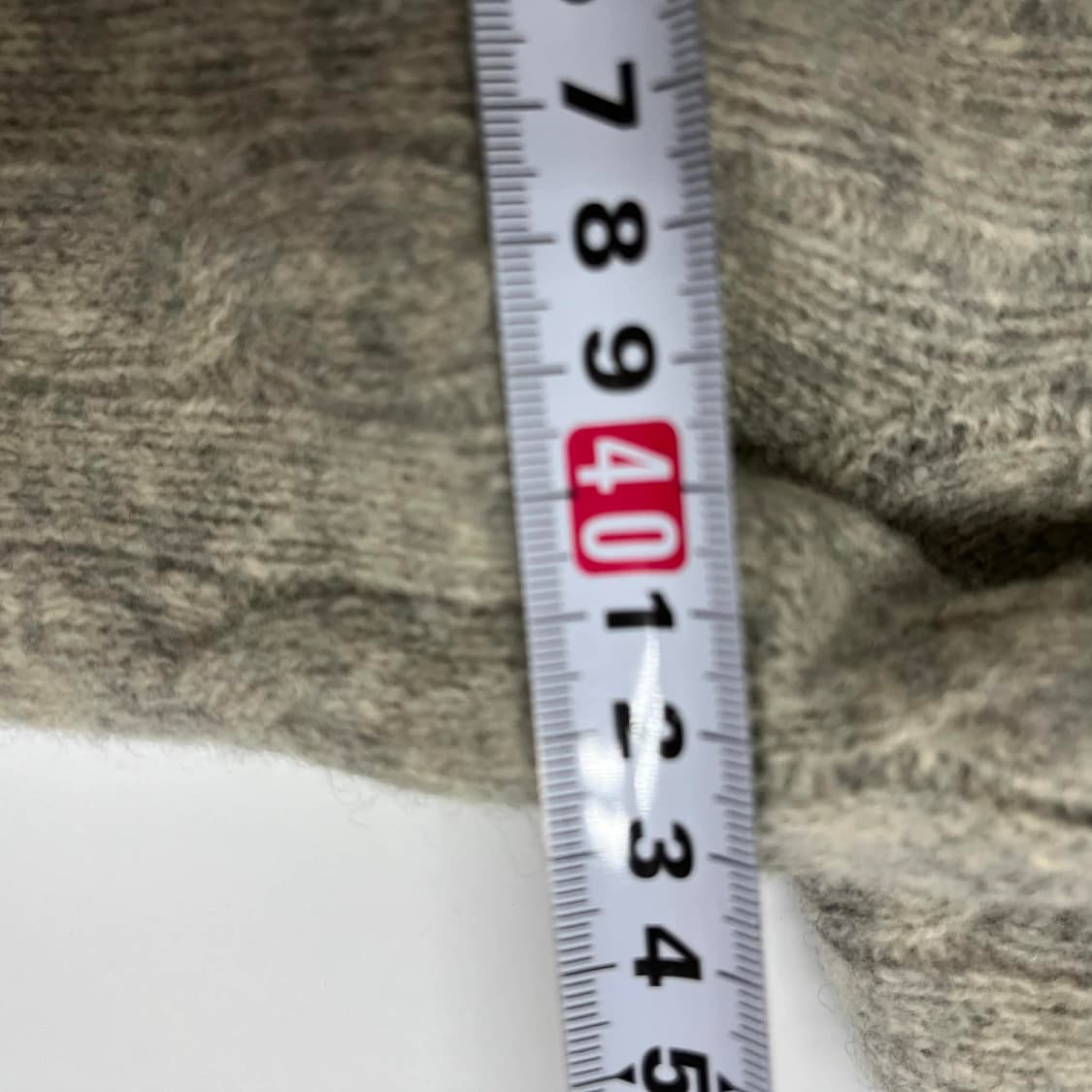 폴로 랄프로렌 울 캐시미어 프리미엄 케이블 니트 스웨터(L) 상품이미지9