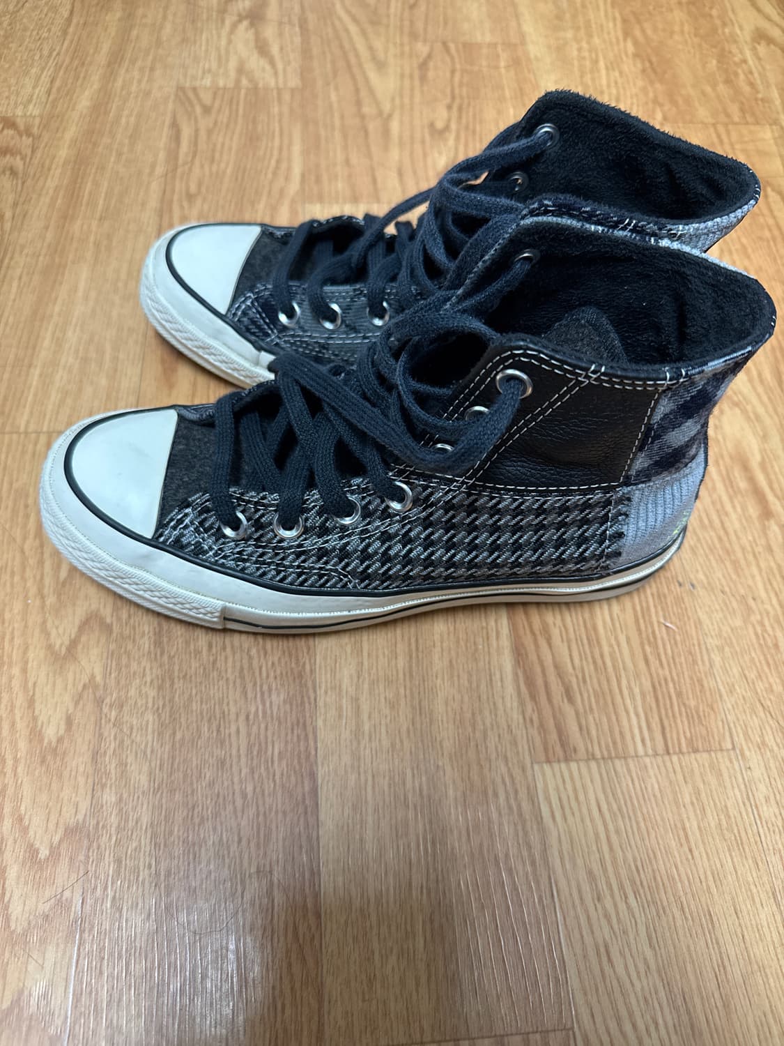Converse Chuck 70 Engineered Plaid black 상품이미지3