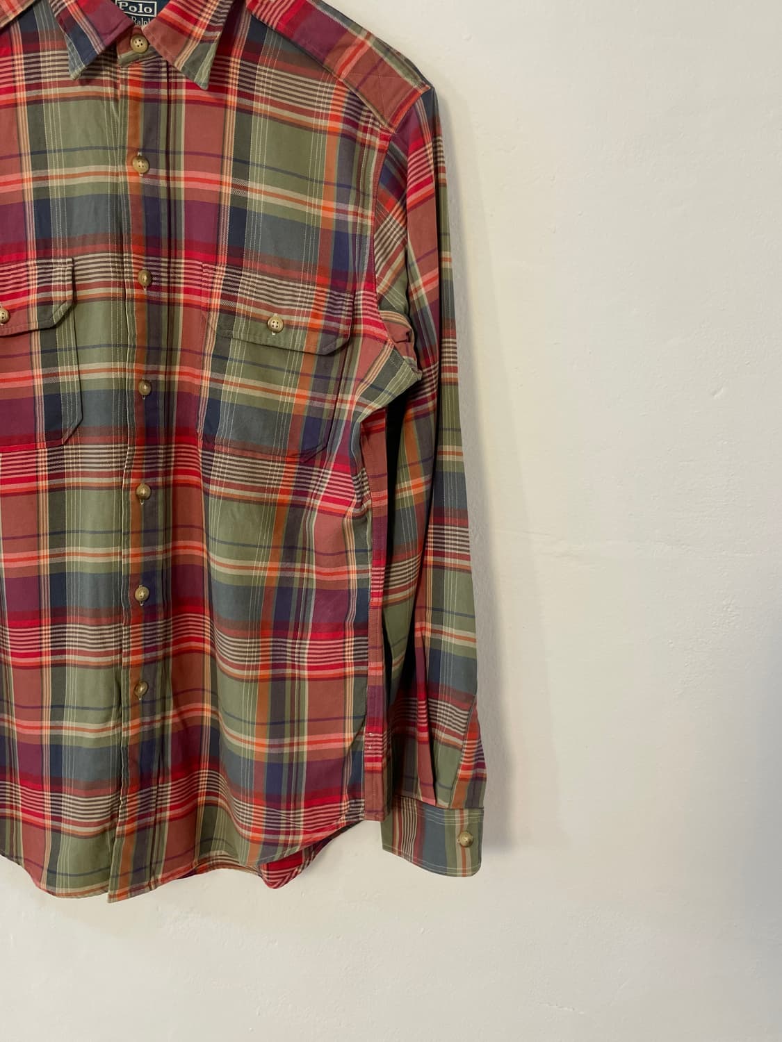 폴로 체크 워크셔츠  상품이미지4