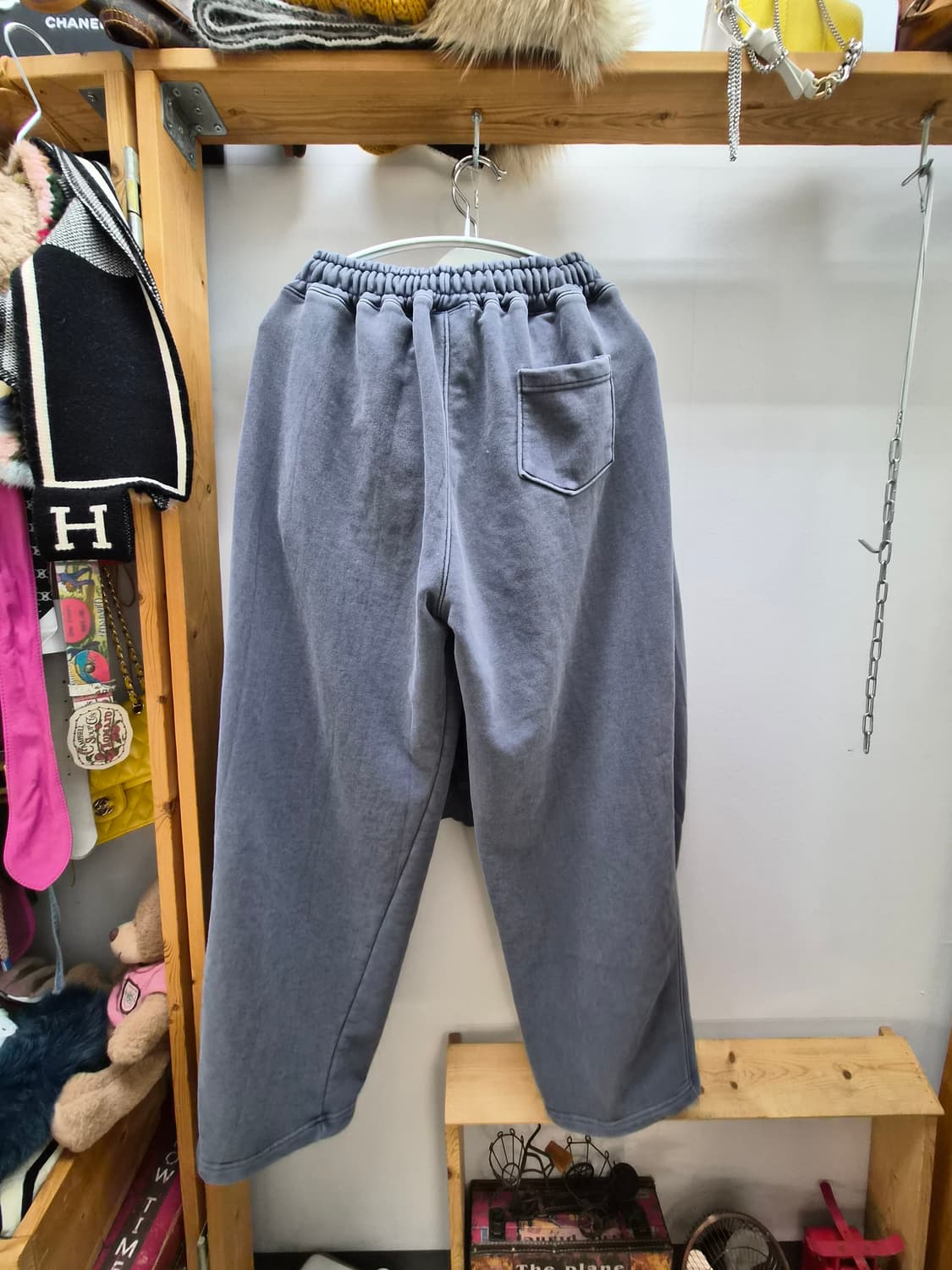 빈티지워싱 후드집업 셋업 상품이미지7