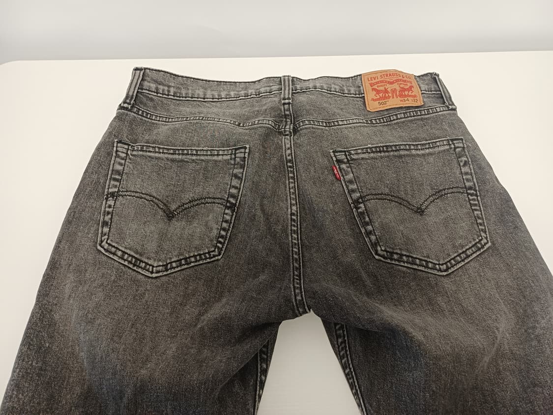 리바이스 502 테이퍼핏 (그레이/차콜) 34x32 [기장수선] 상품이미지4