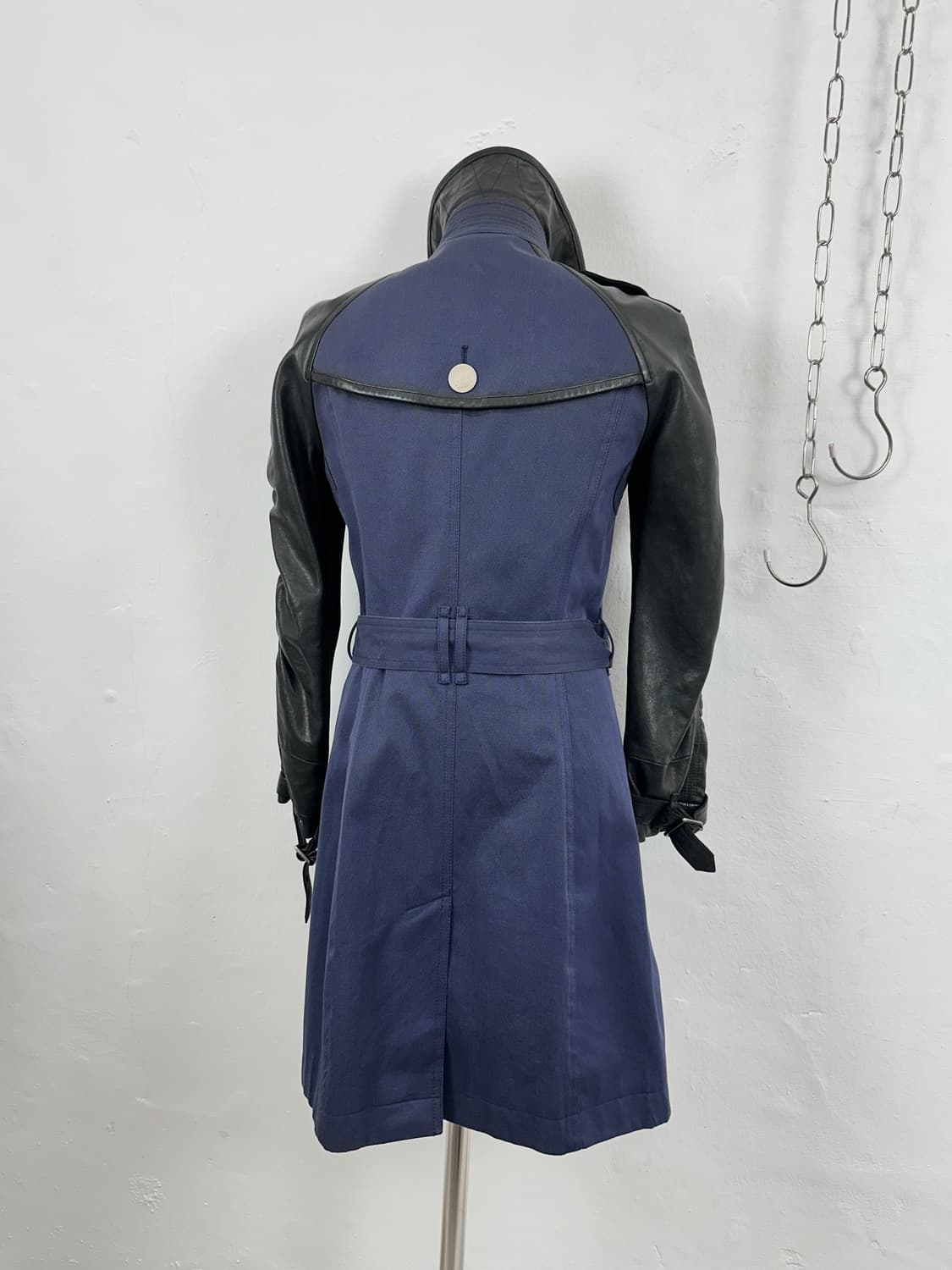 Burberry Brit Napoleon Leather-Mix Jacke 상품이미지7