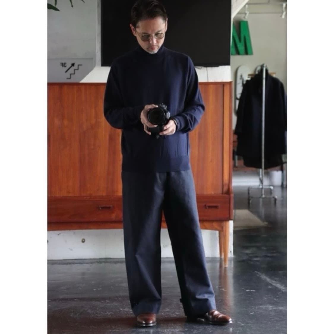 [2]아프레쎄 캐나다군 모터사이클 몰스킨 트라우저 상품이미지1