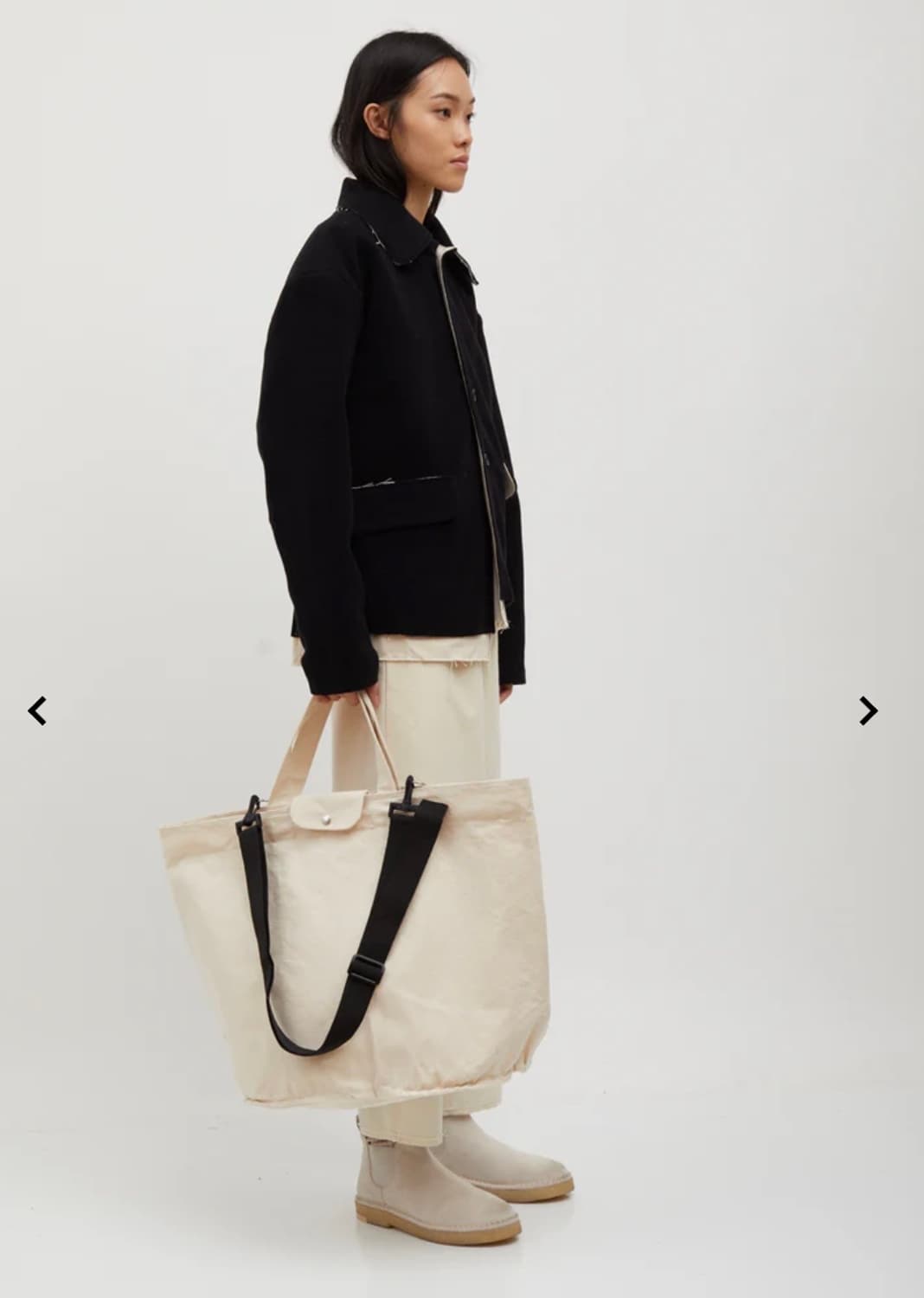 카미엘포트젠스 빅 캔버스 백 상품이미지6