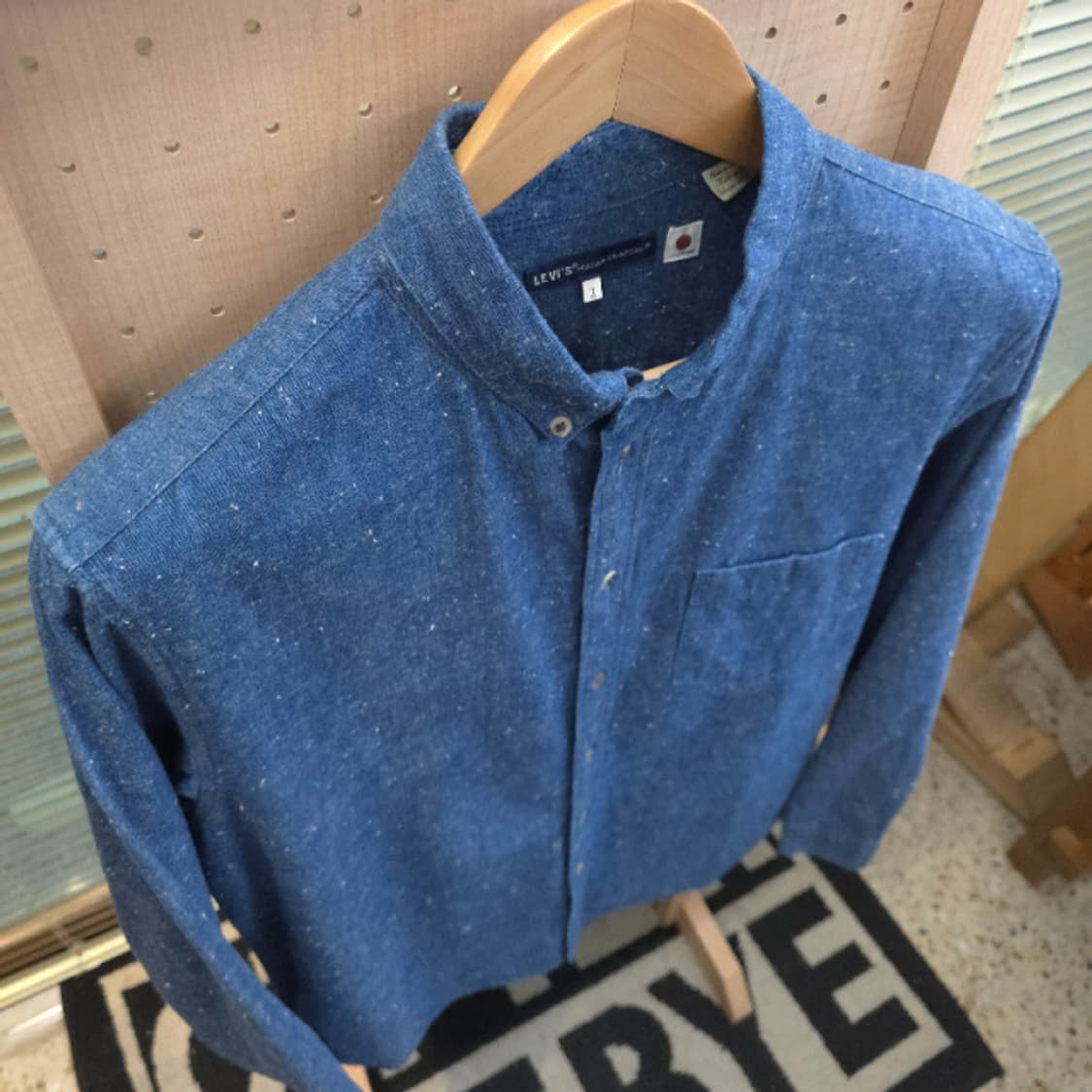 LEVI'S Made&Crafted 네프 인디고 셔츠 상품이미지4