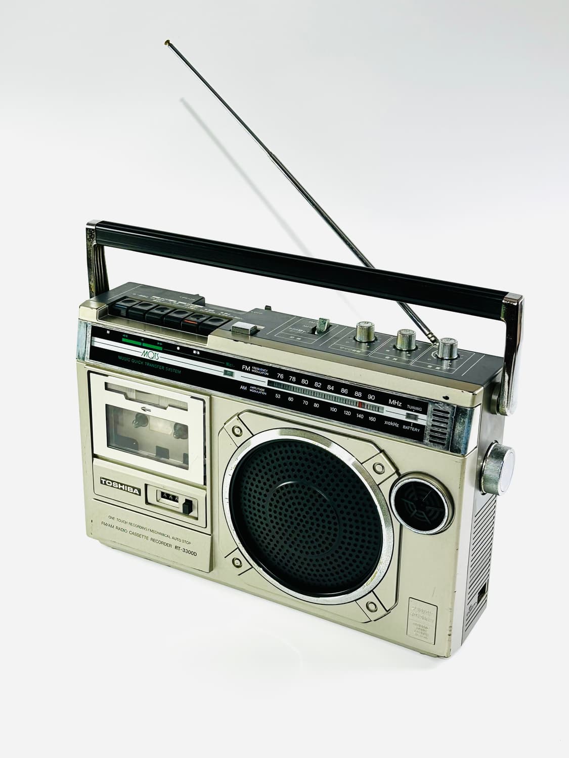 도시바 빈티지 RT-3300D 라디오 카세트 플레이어 레코더 상품이미지1