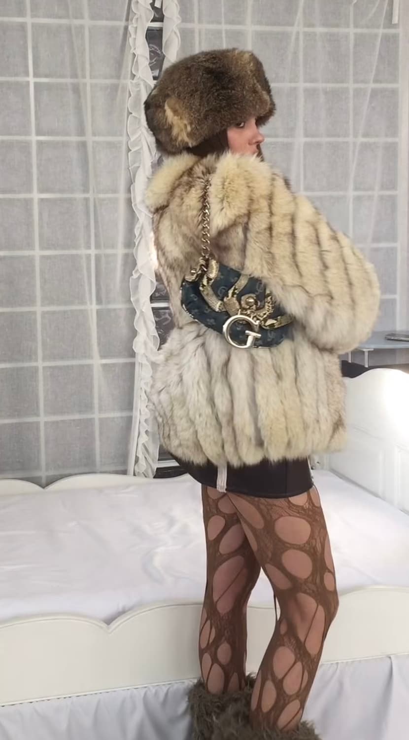 루즈레이크 일본빈티지 대대장 사가폭스st 퍼 자켓 상품이미지2