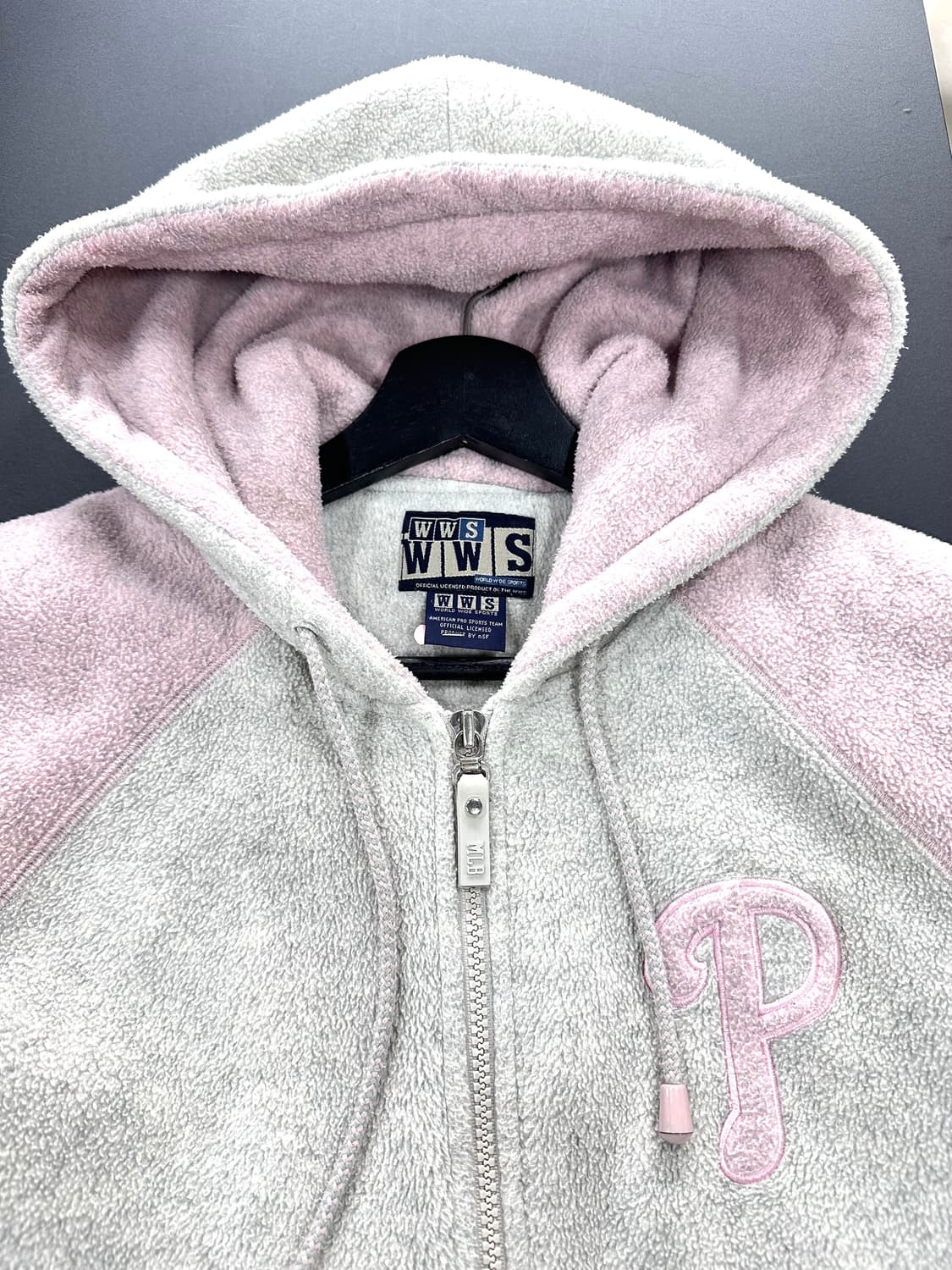 MLB 00s WWS 회핑 플러피 후드자켓 상품이미지6