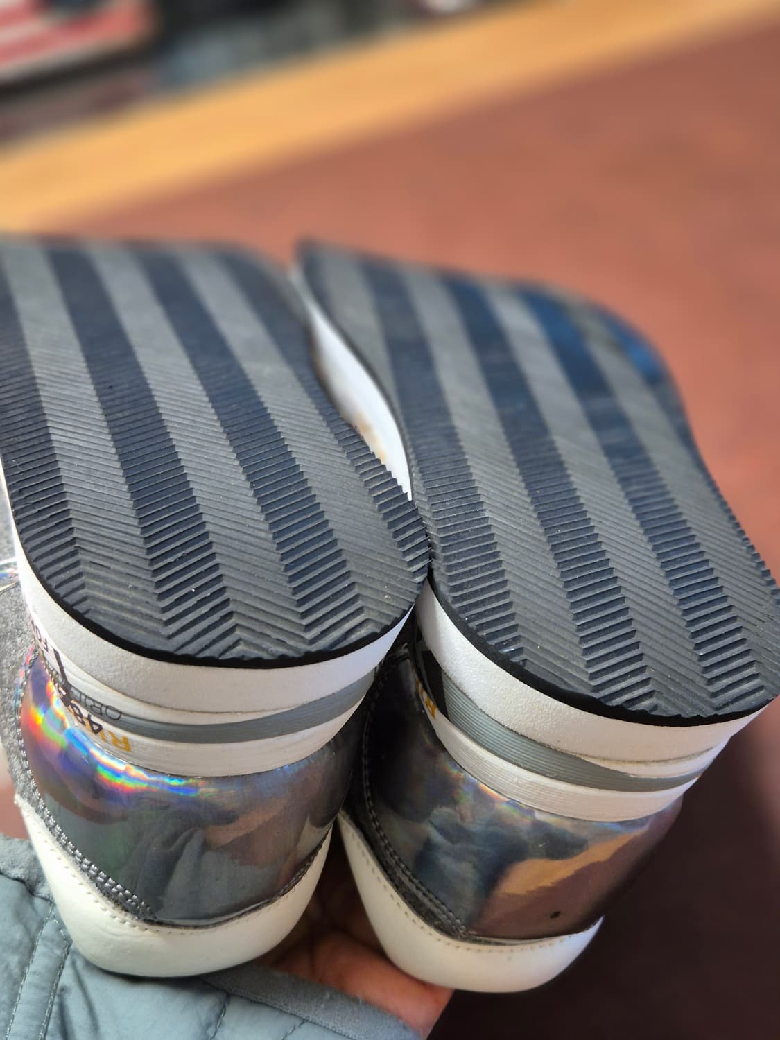 실착용1회 225-230(35)정품 프리미아타 스니커즈  상품이미지5