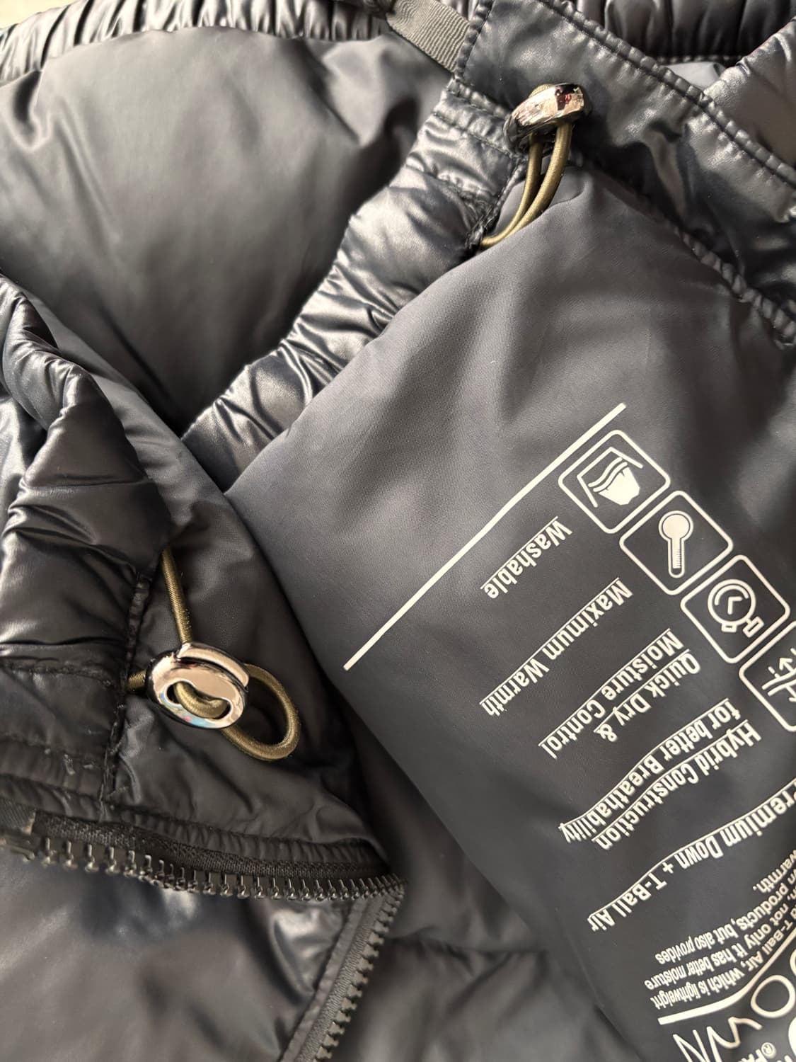 노스페이스 여성 눕시 하이브리드 볼 다운 자켓 상품이미지7