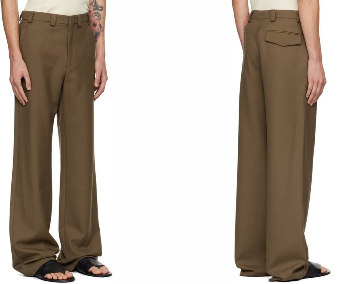 M) 리에르 개버딘 트라우저 상품이미지8