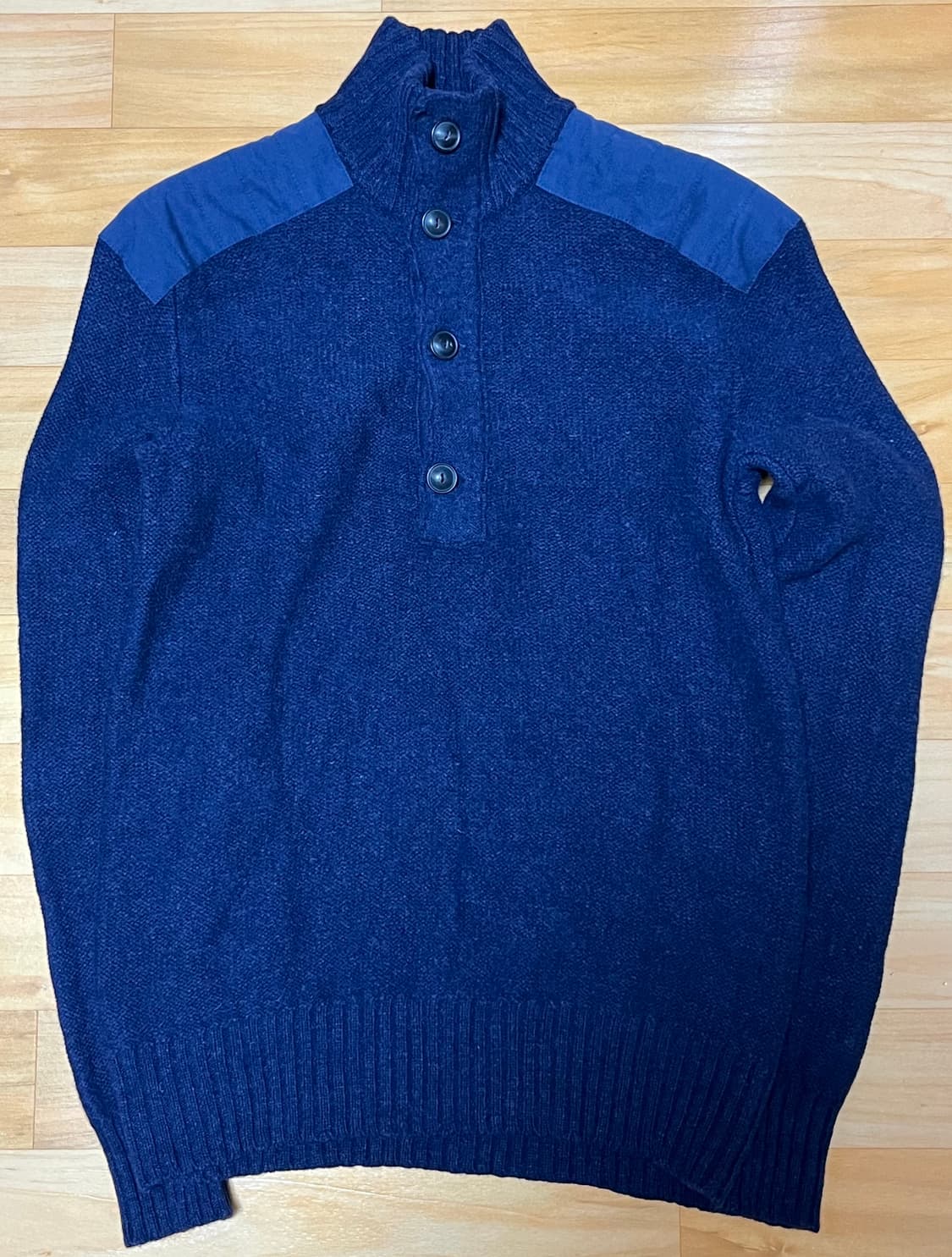 [XS] 폴로 랄프로렌 숄더 패치 버튼업 스웨터 상품이미지1