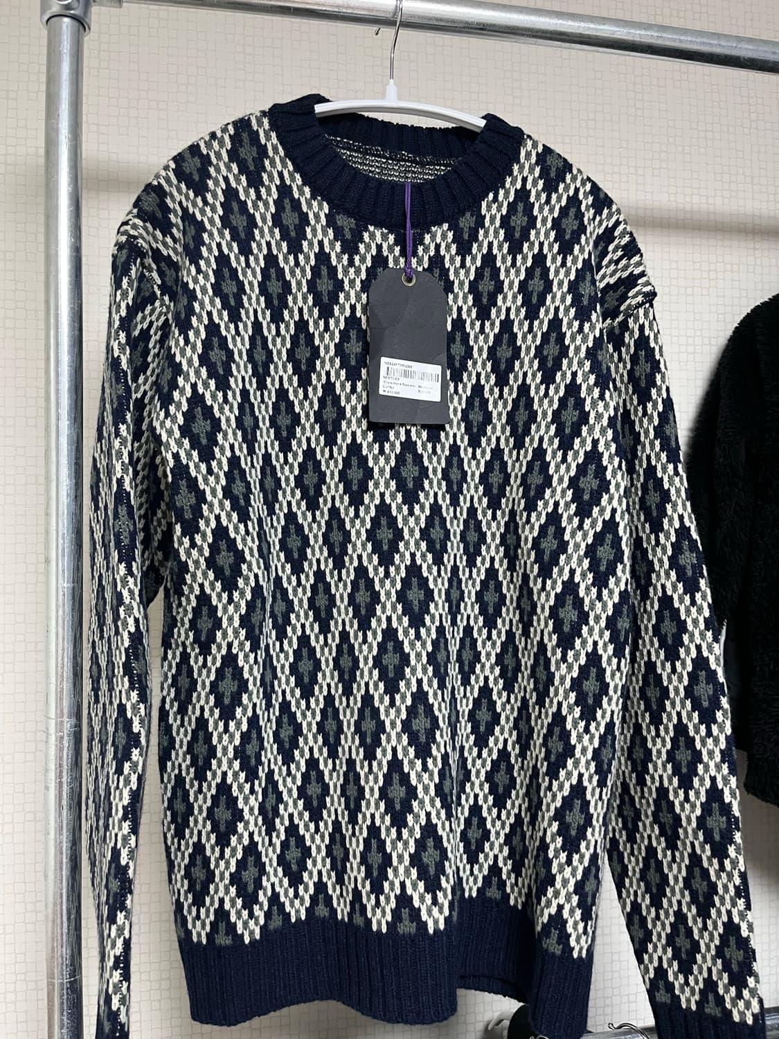 니들스 셔틀랜드 크루넥 니트 상품이미지1