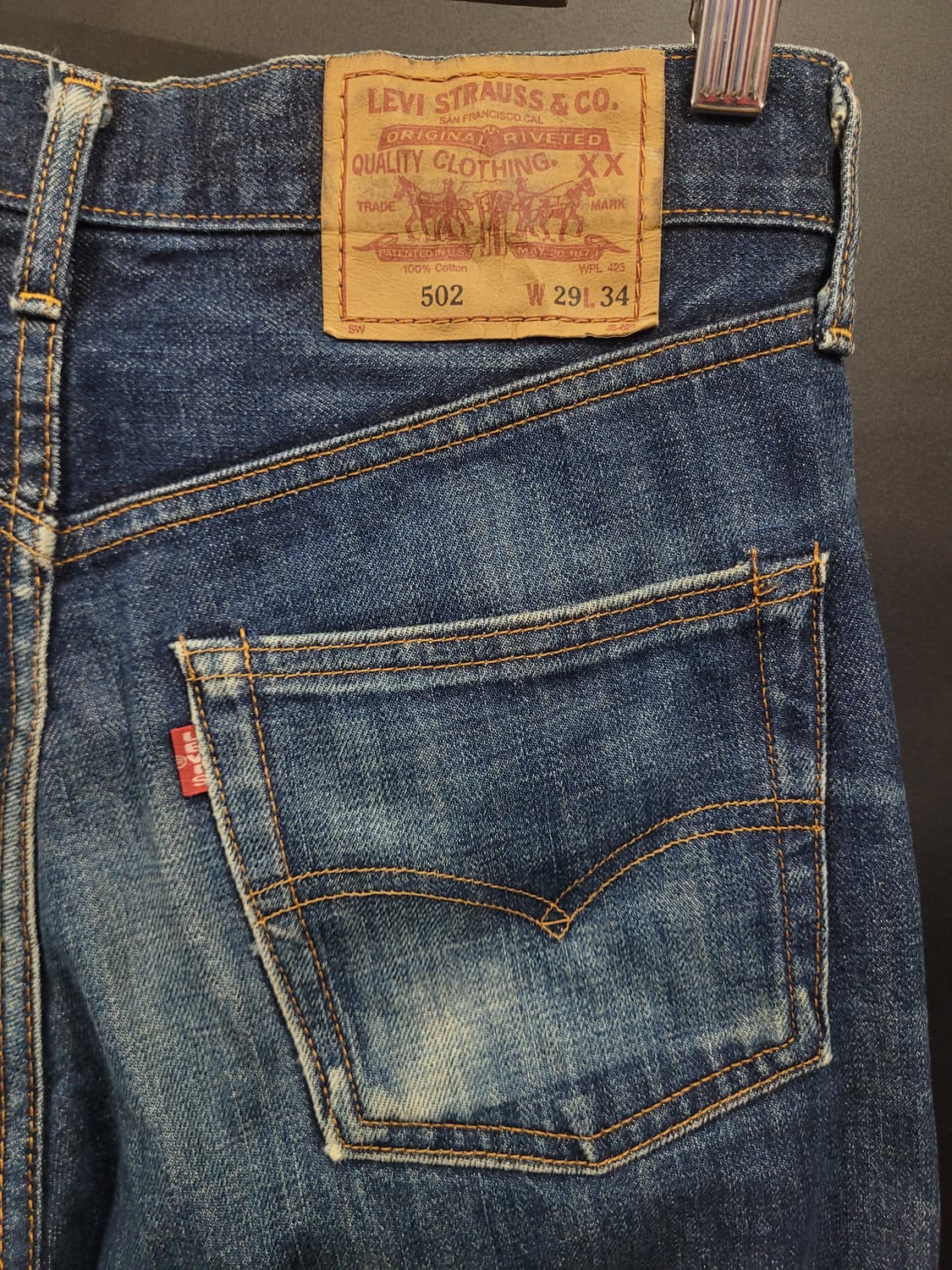 리바이스 502 빅E 빈티지 데님팬츠  상품이미지4