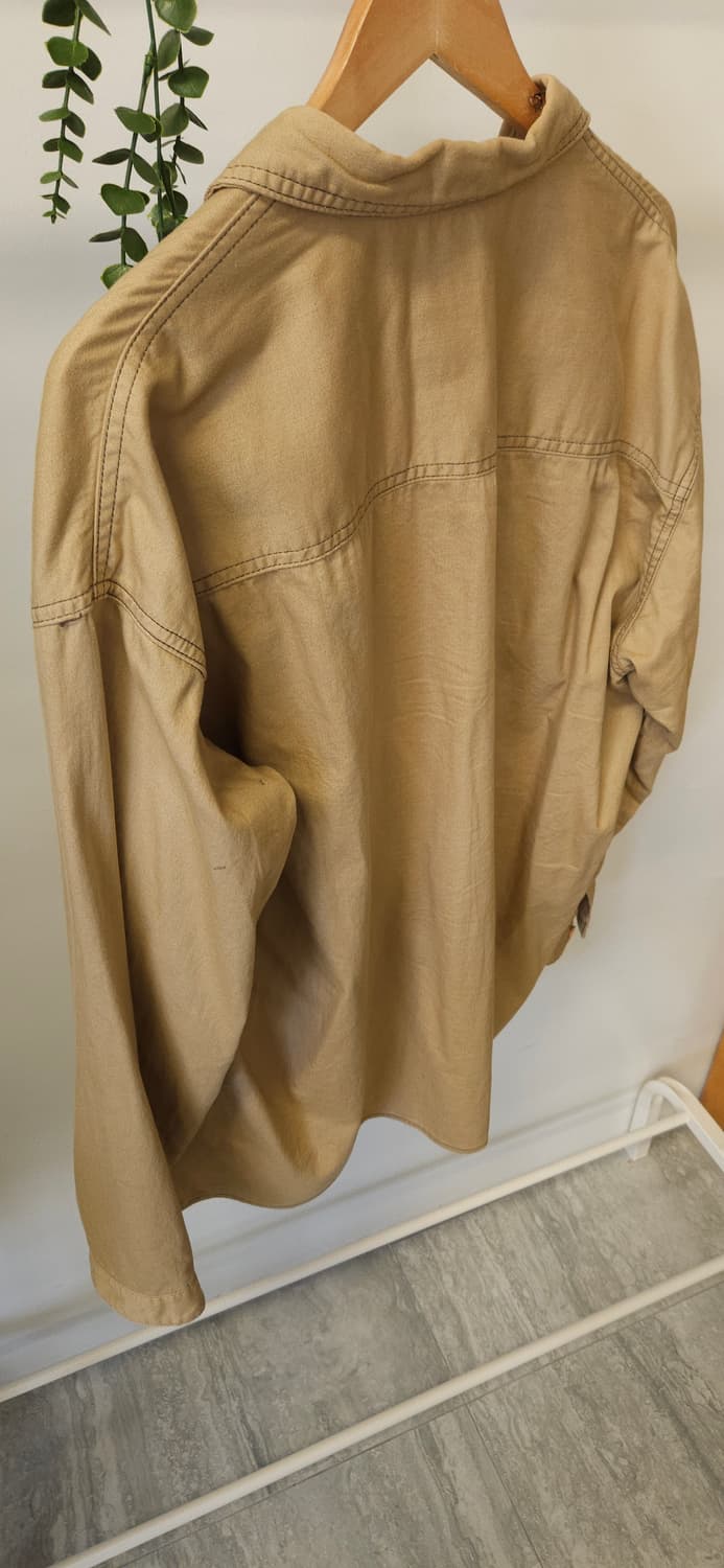 에잇세컨즈 카키색 남방 셔츠 XXL 상품이미지5