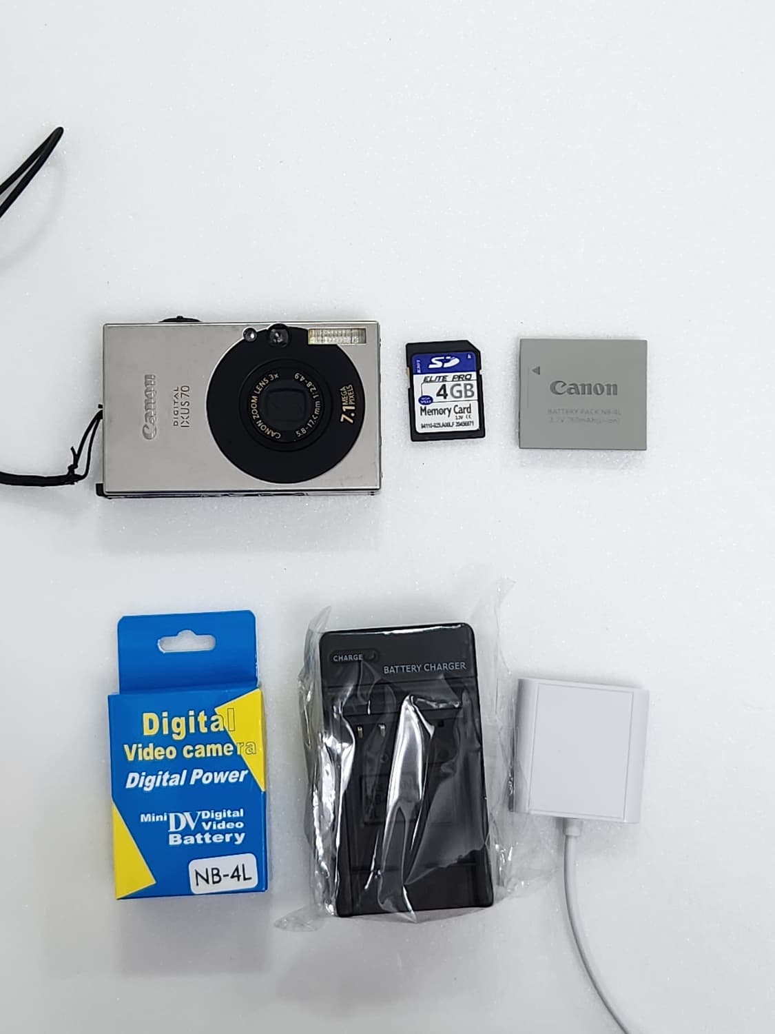 캐논 익서스70 IXUS 70 디지털 카메라 디카 빈티지디카 카메라 상품이미지2