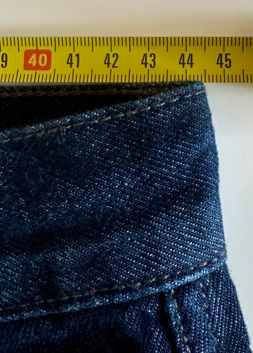 르메르 부츠컷 데님 52사이즈 신품 상품이미지4
