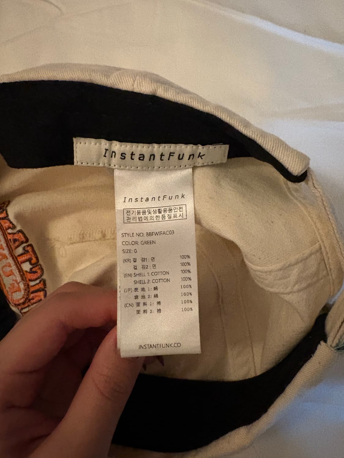 인스턴트 펑크 볼캡 상품이미지4