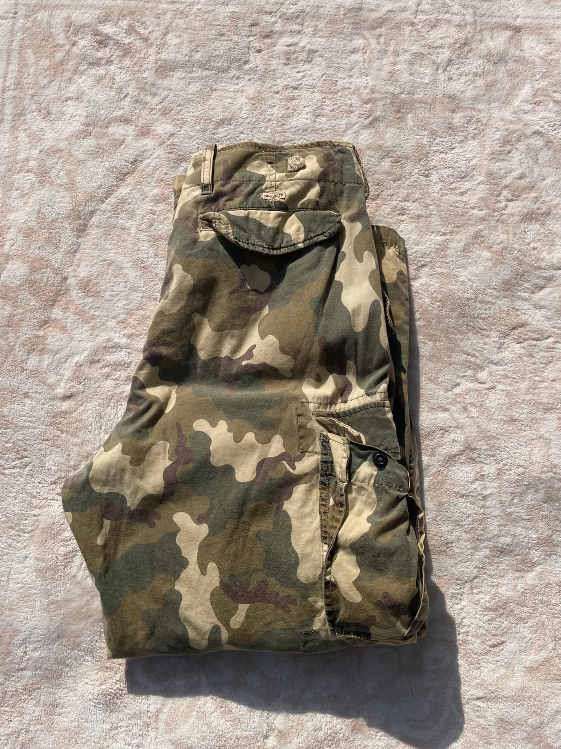 홀리에스터 밀리커리 카모 카고팬츠 상품이미지3