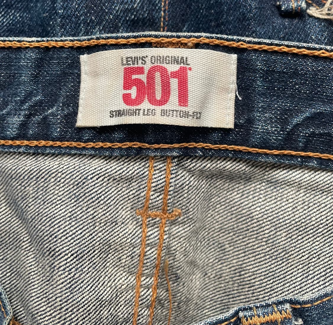 리바이스 501 데님 W34 L33 중고품 상품이미지6