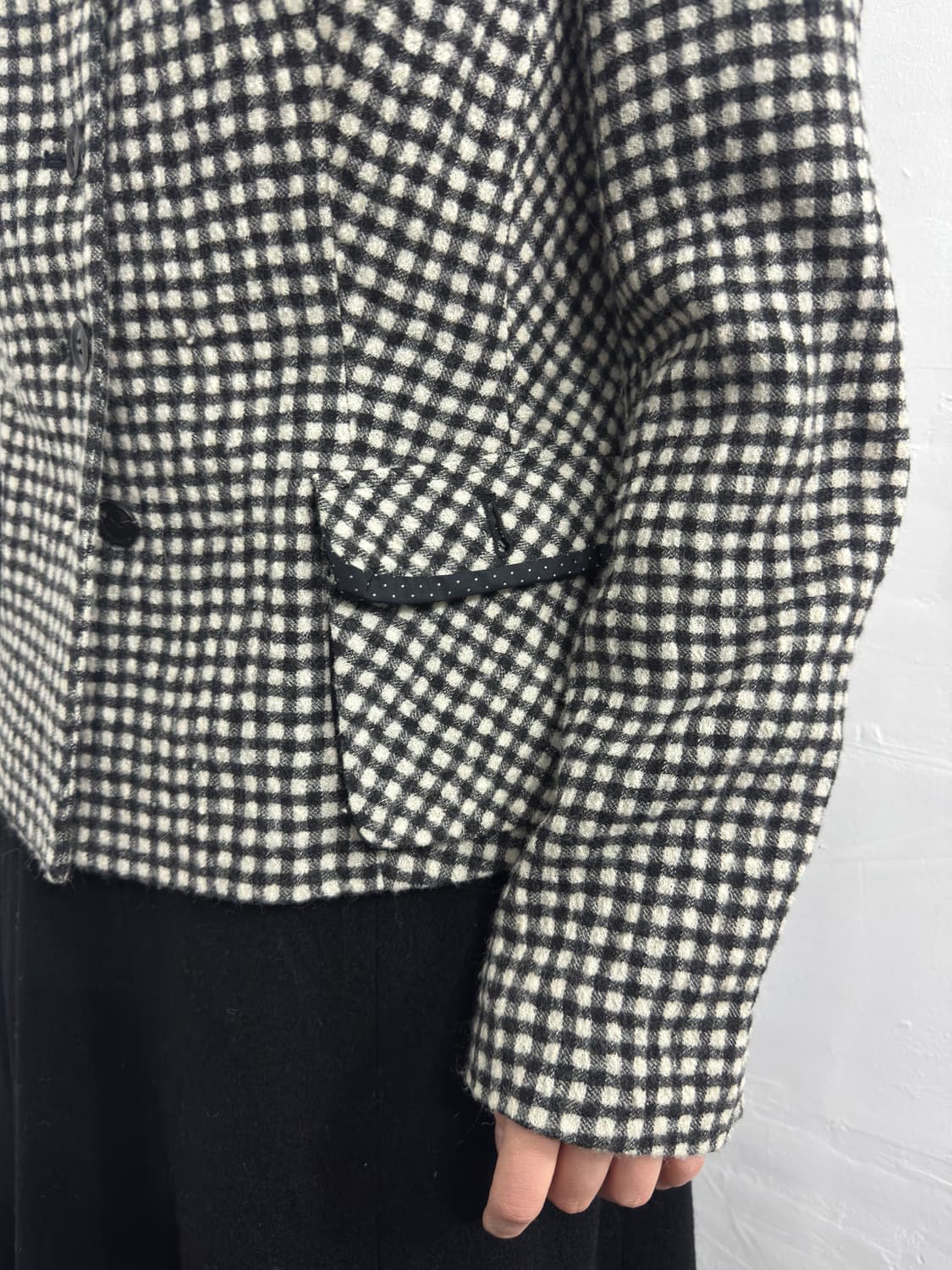 check wool jacket 상품이미지4