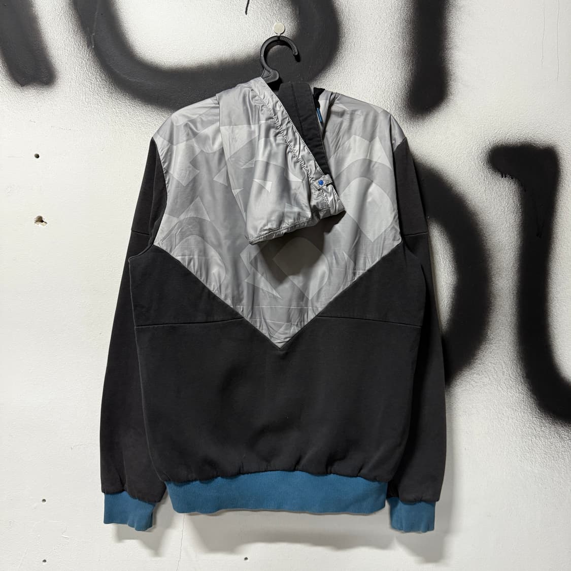 아디다스 빅사이즈 파이어버드 배색 집업 후디 상품이미지2