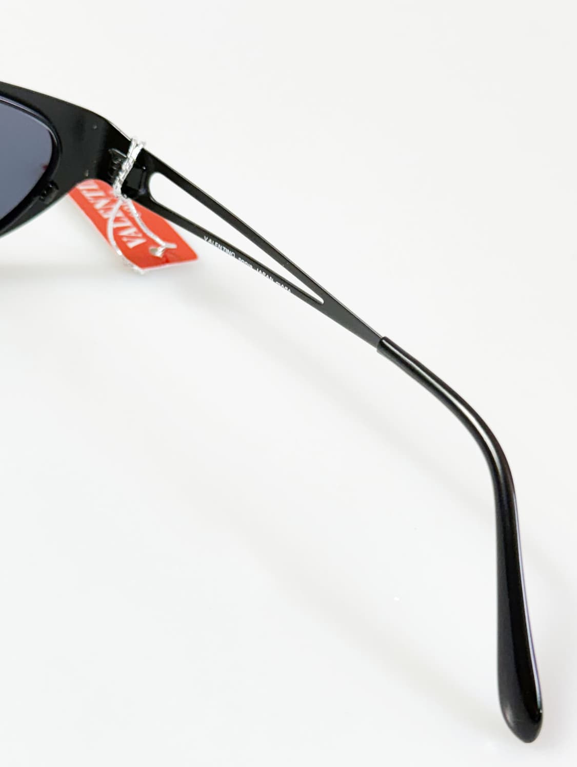 VALENTINO SONIA JAPAN 블랙 메탈릭 빈티지 선글라스 상품이미지7